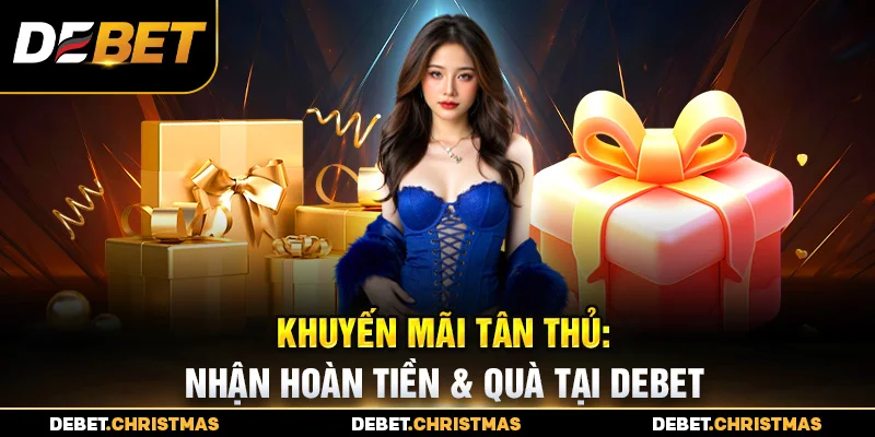 Khuyến mãi tân thủ Debet - Tiền thưởng nạp đầu 100% Khuyến mãi tân thủ Debet - Tiền thưởng nạp đầu 100%